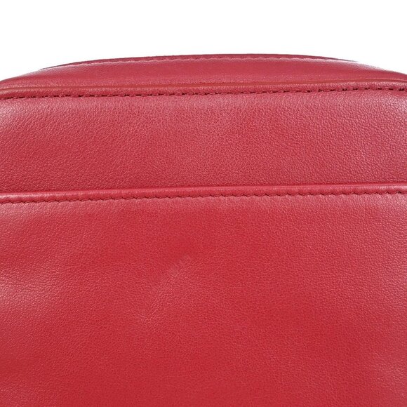 CHRISTIAN DIOR RED TROTTER SHOULDER BAG 11-BO-0241 NQ01102 - Picture 3 of 6
